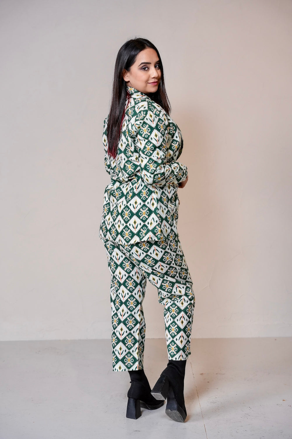 Magnolia | Blazer set |  Jhapki.