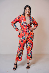 Poppy | Blazer set |  Jhapki.