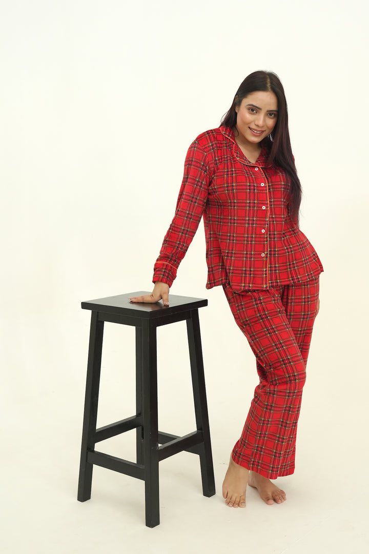 Maple | Top with Pajama |  Jhapki.