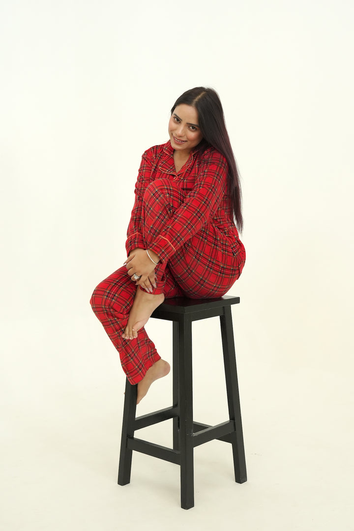 Maple | Top with Pajama |  Jhapki.