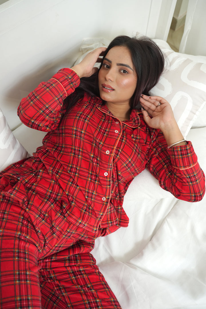 Maple | Top with Pajama |  Jhapki.